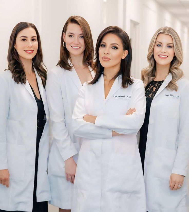 Equipo de profesionales mujeres